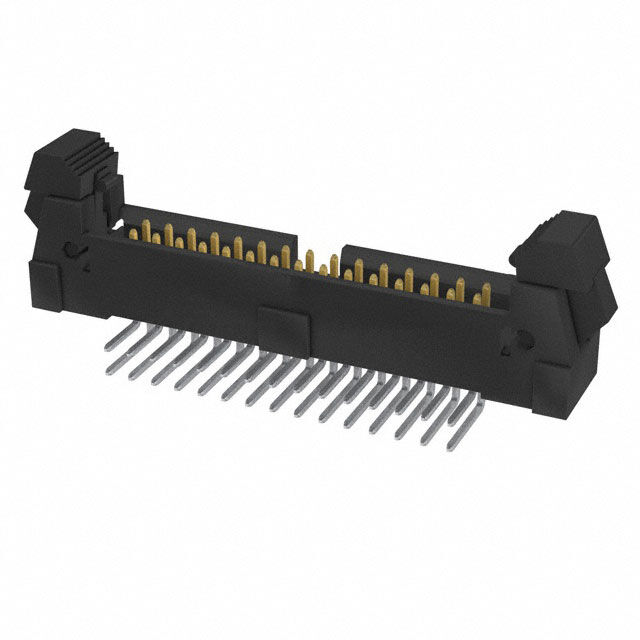CONN HEADER R/A 30POS 2MM