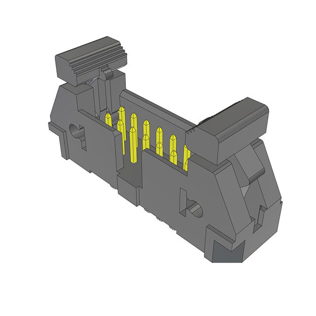 CONN HEADER R/A 14POS 2.54MM