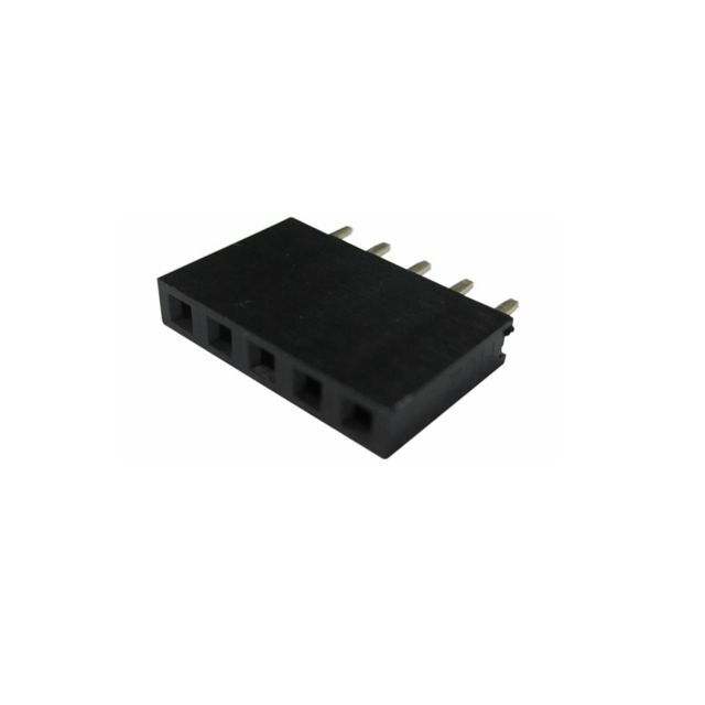 CONN HDR 5POS 0.1 GOLD PCB
