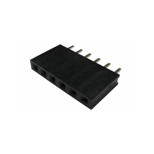 CONN HDR 6POS 0.1 GOLD PCB