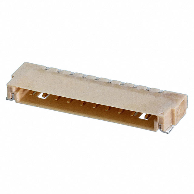 CONN HEADER SMD R/A 10POS 1.25MM