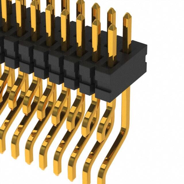CONN HEADER SMD R/A 40POS 0.8MM