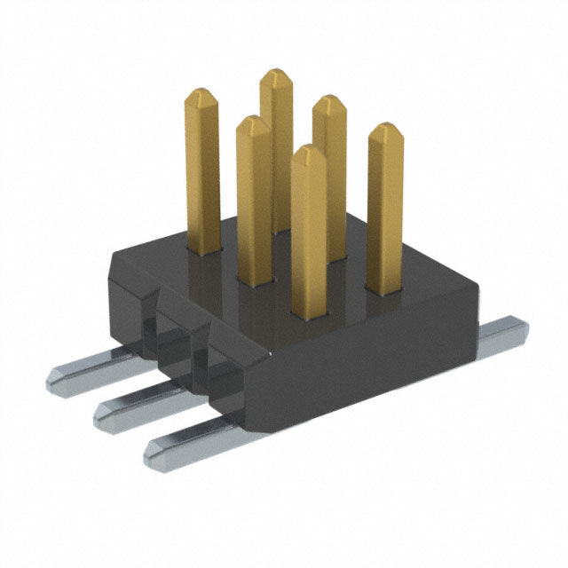 CONN HEADER SMD 6POS 1MM