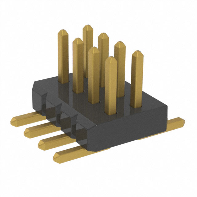 CONN HEADER SMD 8POS 1MM