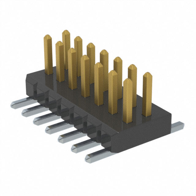 CONN HEADER SMD 14POS 1MM
