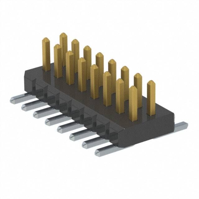 CONN HEADER SMD 16POS 1MM