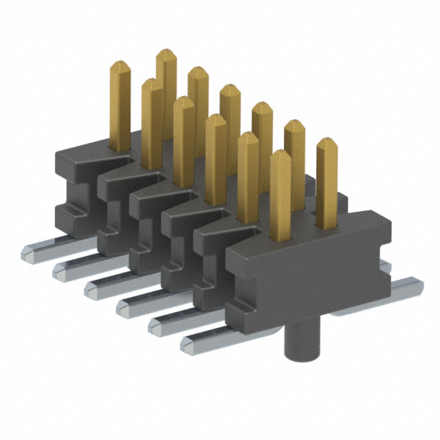 CONN HEADER SMD 12POS 1MM