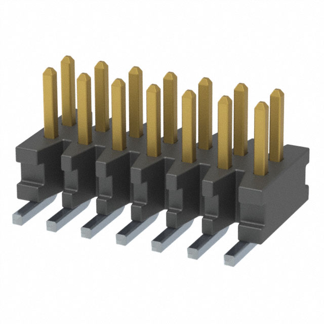 CONN HEADER SMD 14POS 1MM