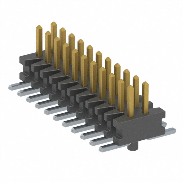 CONN HEADER SMD 22POS 1MM