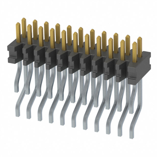 CONN HEADER SMD R/A 22POS 1MM