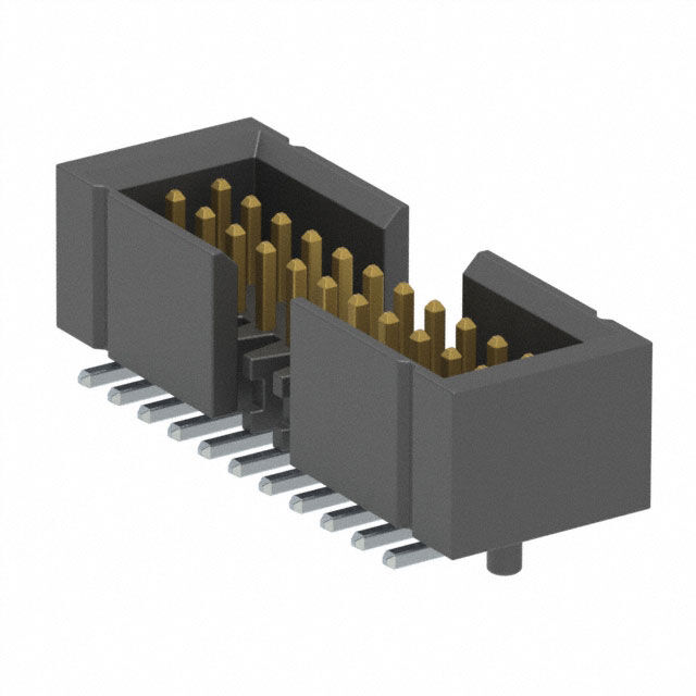 CONN HEADER SMD 22POS 1MM
