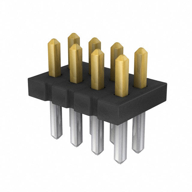 CONN HEADER VERT 8POS 1.27MM