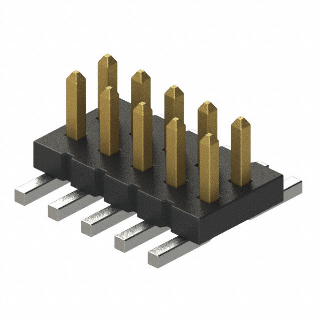CONN HEADER SMD 10POS 1.27MM
