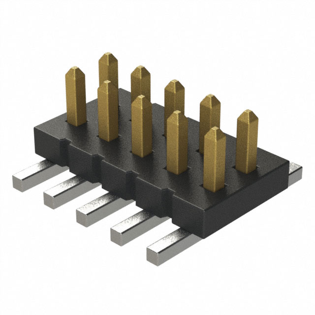 CONN HEADER SMD 10POS 1.27MM