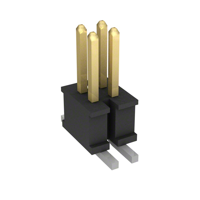 CONN HEADER SMD 4POS 1.27MM