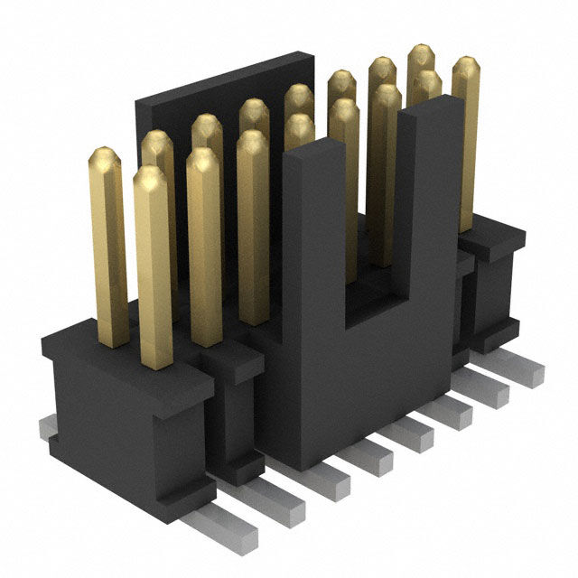 CONN HEADER SMD 16POS 1.27MM