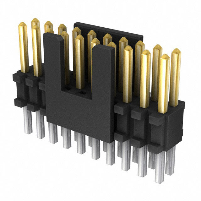 CONN HEADER VERT 20POS 1.27MM