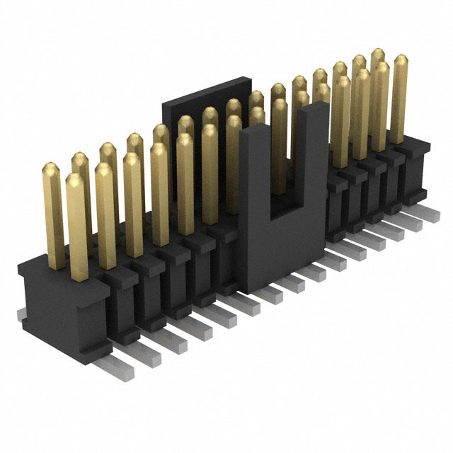 CONN HEADER SMD 30POS 1.27MM