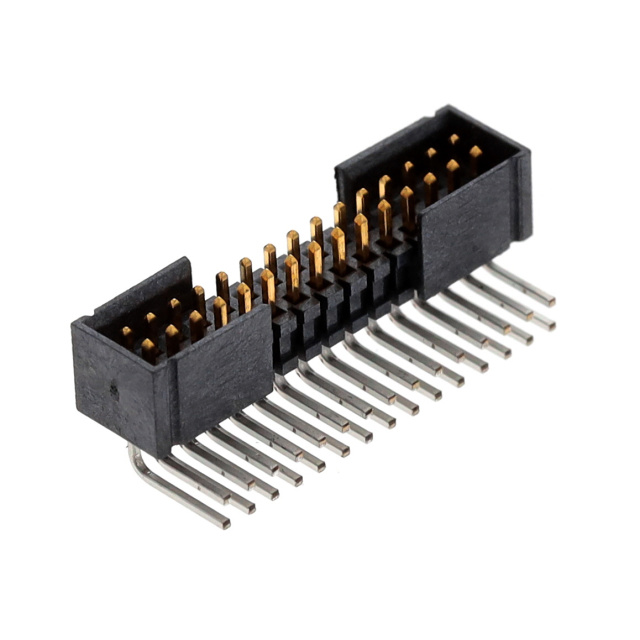 CONN HEADER R/A 30POS 1.27MM