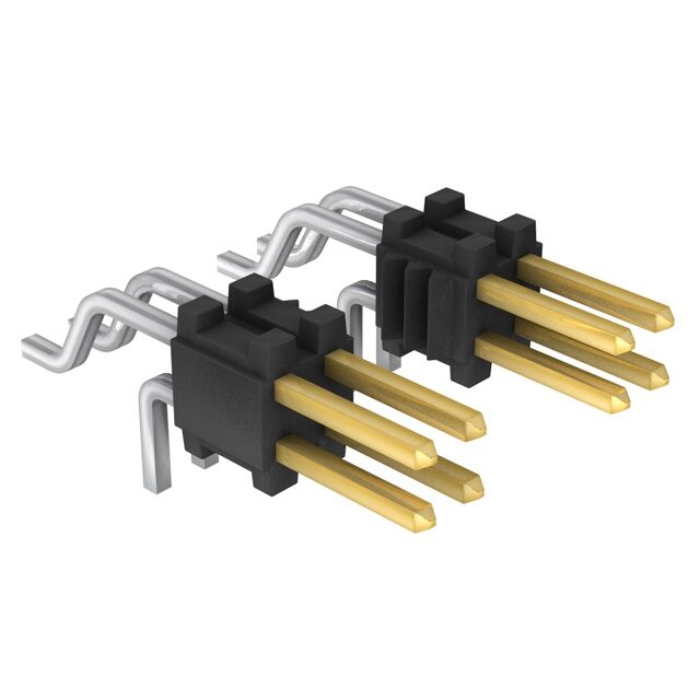 CONN HEADER SMD R/A 30POS 1.27MM