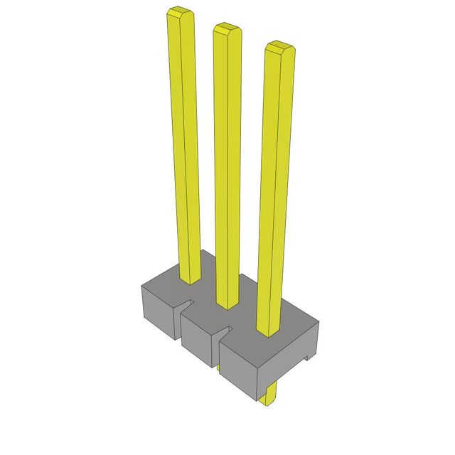 CONN HEADER VERT 3POS 3.96MM