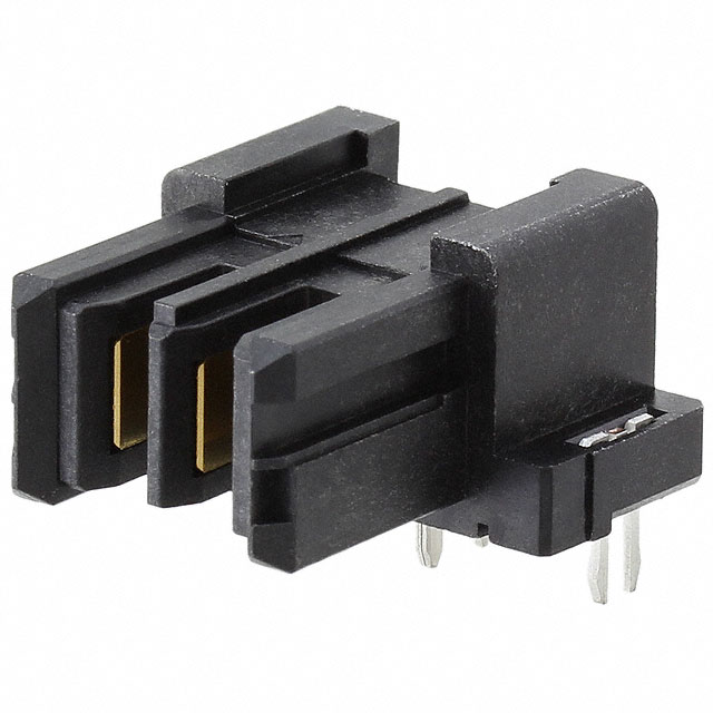 CONN HEADER R/A 2POS 3.81MM