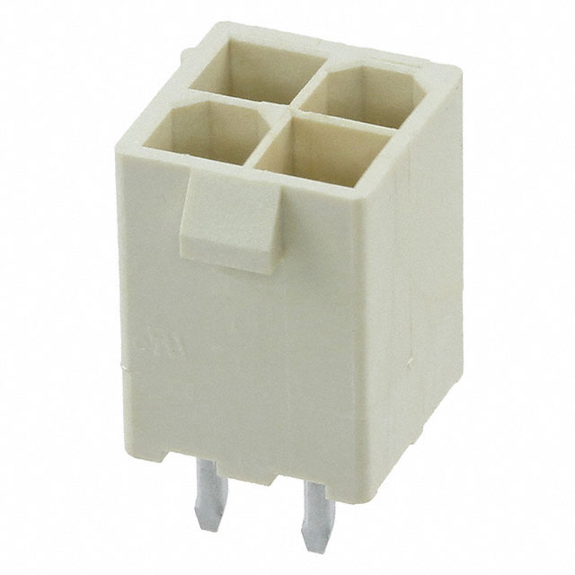 CONN HEADER VERT 4POS 4.2MM