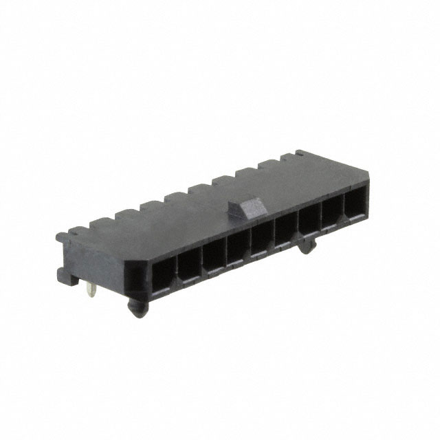 CONN HEADER R/A 9POS 3MM