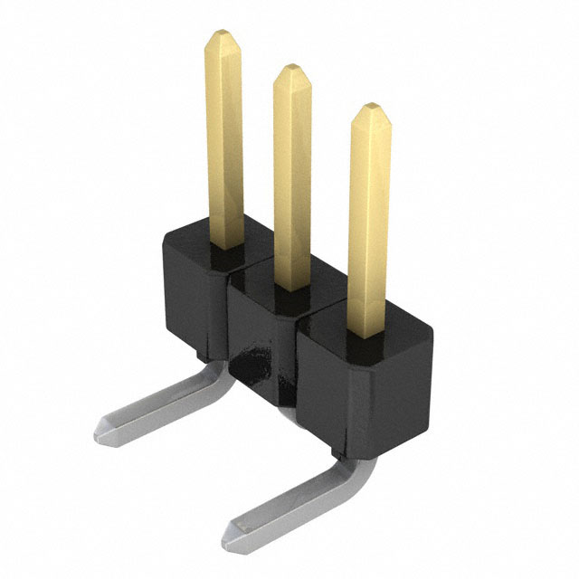CONN HEADER SMD 3POS 2.54MM