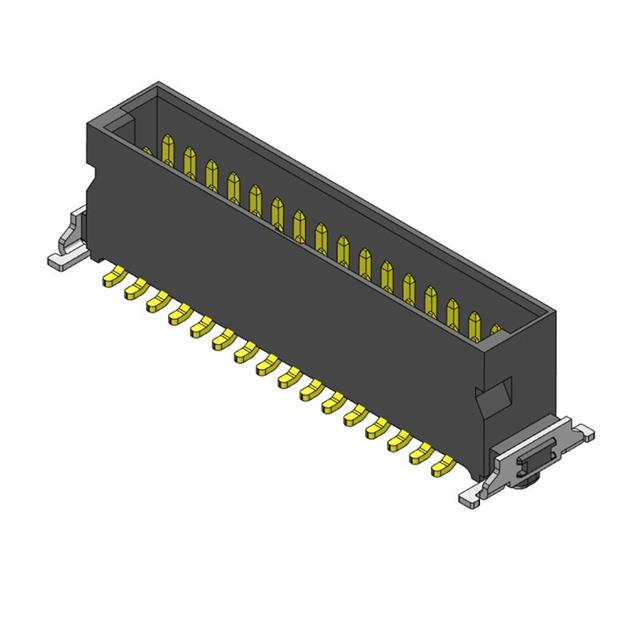 PITCH 1.27MM MALE SMC Q TYPE SMT