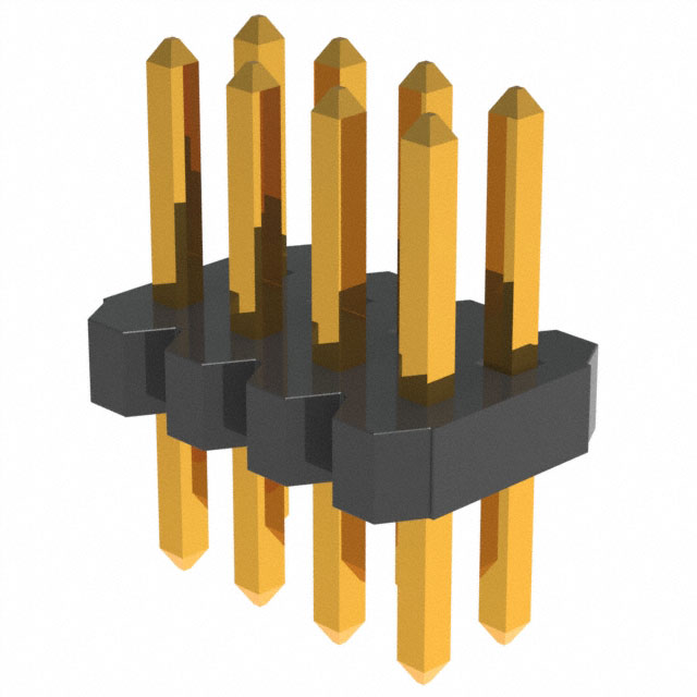 CONN HEADER VERT 8POS 1.27MM