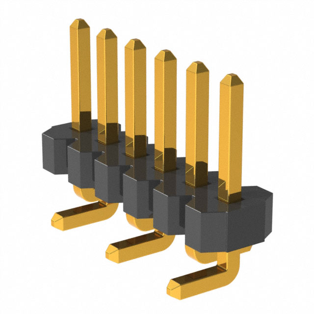 CONN HEADER SMD 6POS 1.27MM