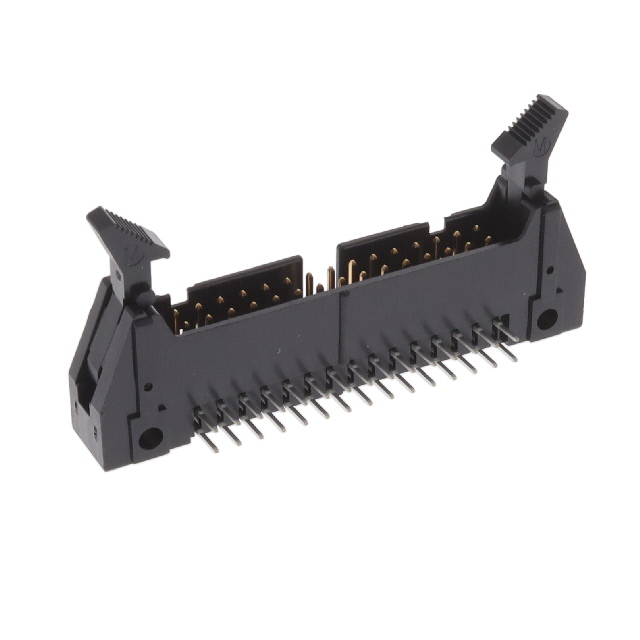 CONN HEADER R/A 30POS 2.54MM