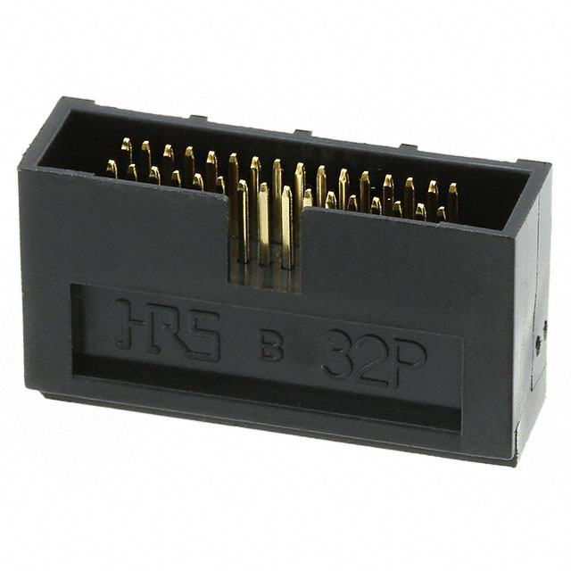 CONN HEADER R/A 32POS 1.27MM