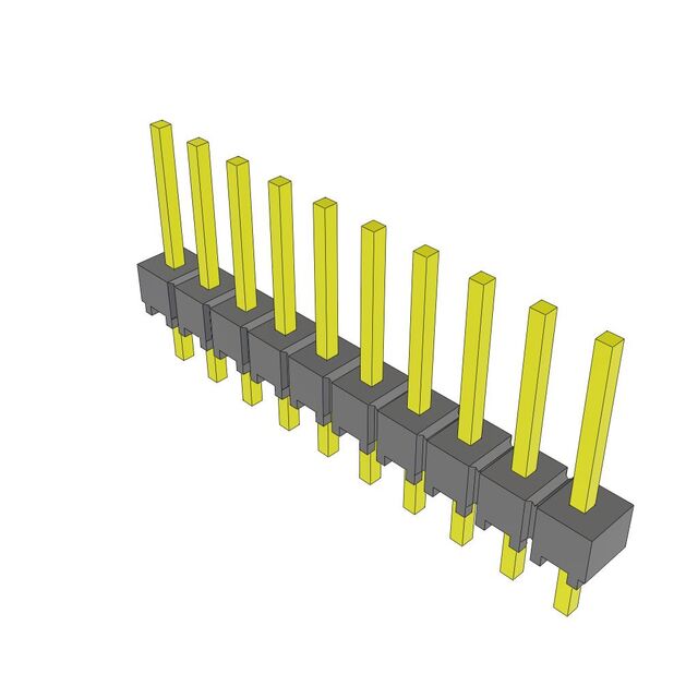 CONN HEADER VERT 10POS 2.54MM