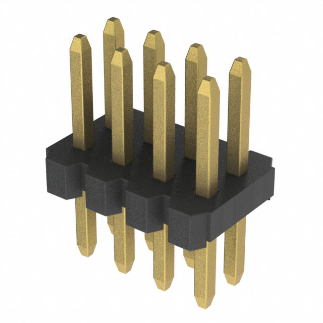 CONN HEADER VERT 8POS 1.27MM
