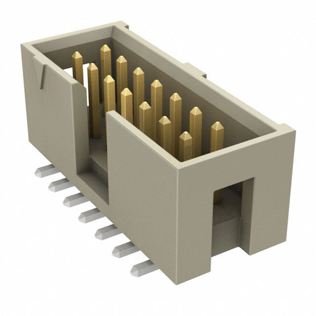 CONN HEADER SMD 14POS 2.54MM
