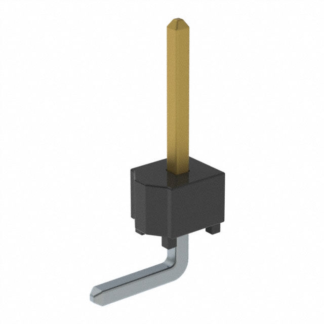 CONN HEADER R/A 1POS