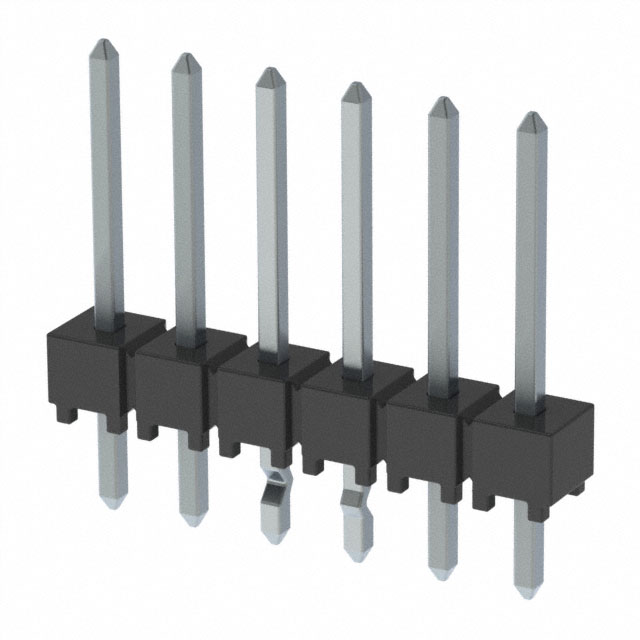 CONN HEADER VERT 6POS 2.54MM