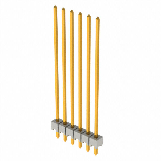 CONN HEADER VERT 6POS 2.54MM