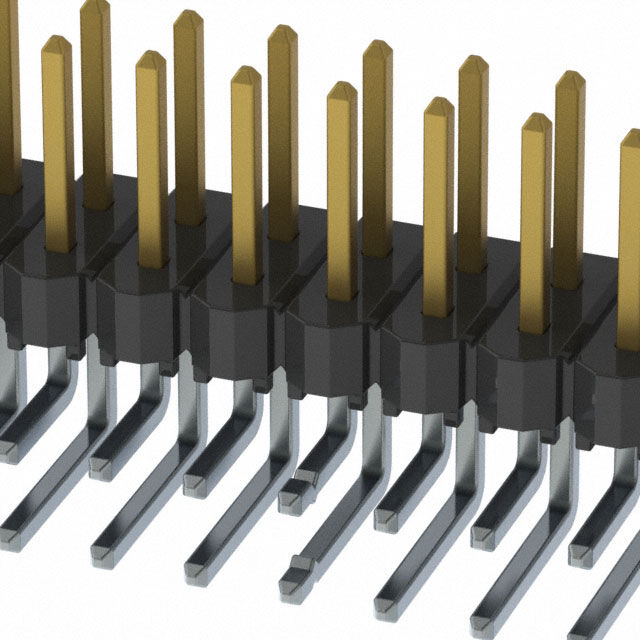 CONN HEADER R/A 24POS 2.54MM