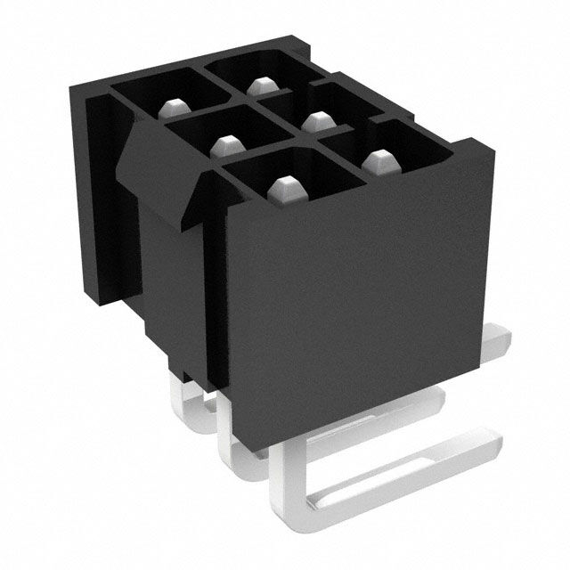 CONN HEADER R/A 6POS 4.2MM