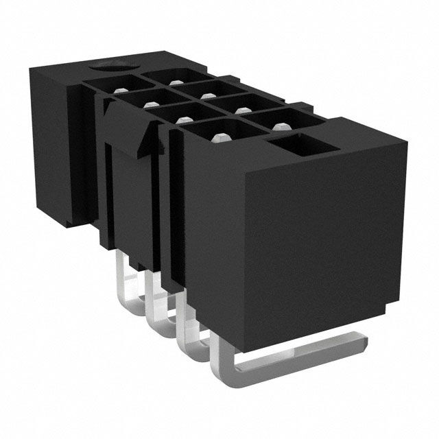 CONN HEADER R/A 8POS 4.2MM