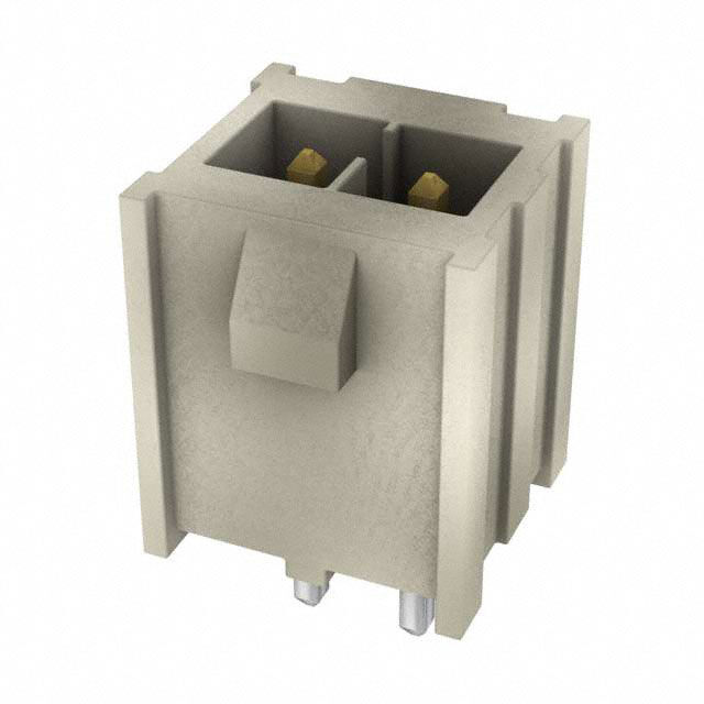 CONN HEADER VERT 2POS 2.54MM