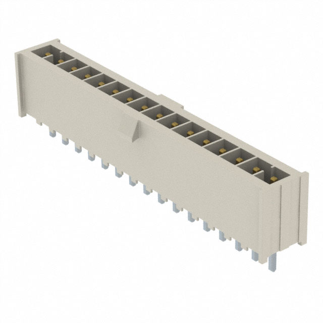 CONN HEADER VERT 16POS 2.54MM