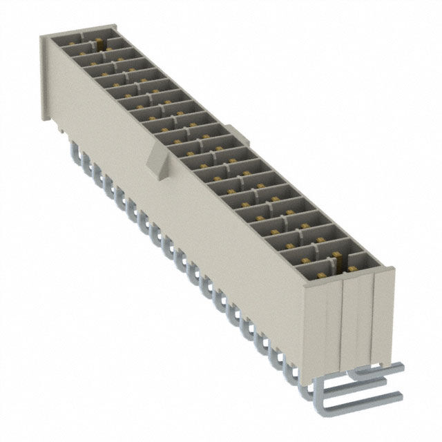 CONN HEADER R/A 40POS 2.54MM