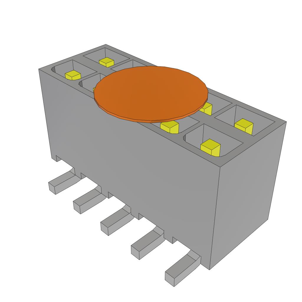 CONN HEADER SMD 10POS 2.54MM