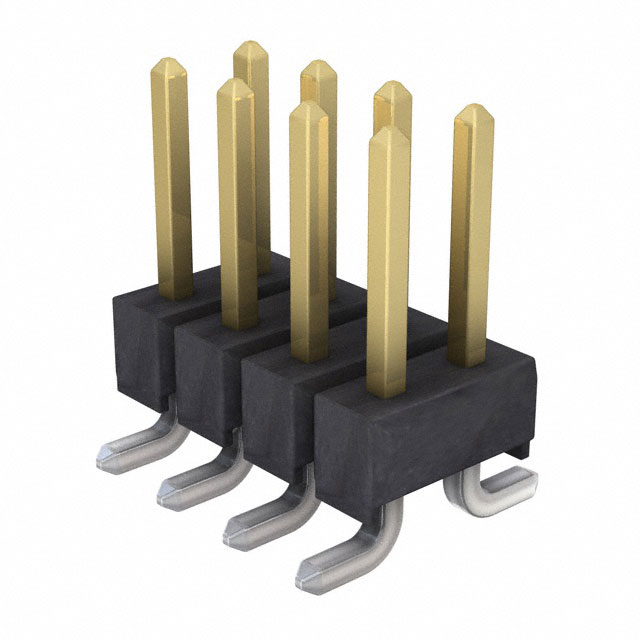 CONN HEADER SMD 8POS 2.54MM