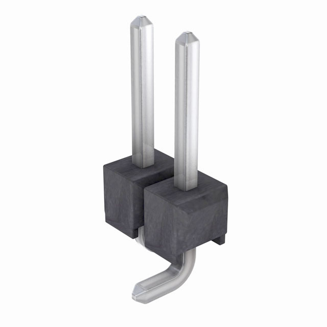 CONN HEADER SMD 2POS 2.54MM