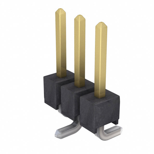 CONN HEADER SMD 3POS 2.54MM